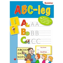 Forlaget Bolden Opgavebøger*Bog Skoleklar: Abc-Leg