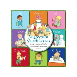 Gyldendal Hojtlaesningsbøger*Bog Vuggestuen Smorklattens Store Kasse Med Bøger