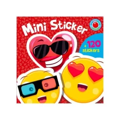 Forlaget Bolden Klistermærker*Bolden Mini Stickers Bog - Smileys