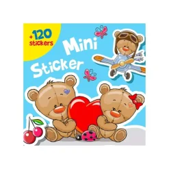 Forlaget Bolden Klistermærker*Bolden Mini Stickers Bog - Bamser
