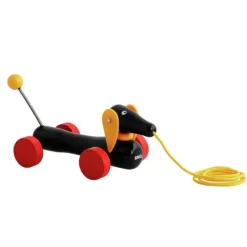 BRIO Blandet Legetøj*Dachsie Hund, Pull Along