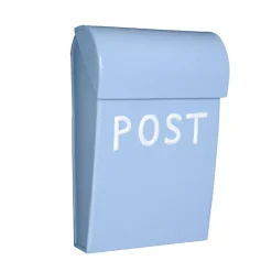 Bruka Design Postkasser*Bruka Postkasse Mini, Lysebla