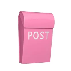 Bruka Design Postkasser*Bruka Postkasse Mini, Mork Rosa