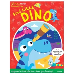 Carlsen Hojtlaesningsbøger*Find Lille Dino - Med En Magisk Lommelygte