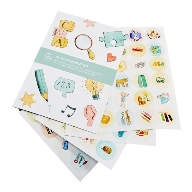 Ciha Klistermærker*96 Klistermærker Til Organiser