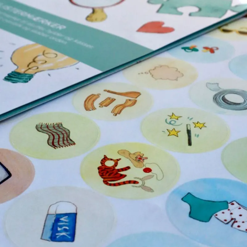 Ciha Klistermærker*96 Klistermærker Til Organiser