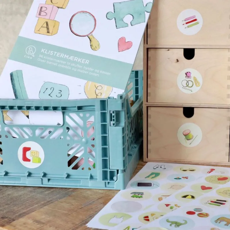 Ciha Klistermærker*96 Klistermærker Til Organiser