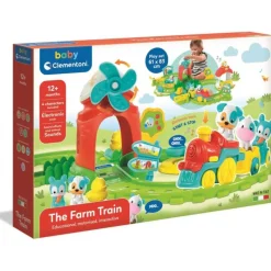 Clementoni Aktivitetsleg*Baby Tog Legesaet M. Dyr