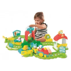 Clementoni Aktivitetsleg*Baby Tog Legesaet M. Dyr