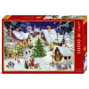 Coppenrath Puslespil*Puslespil - Jul I Landsbyen, 1000 Brikker