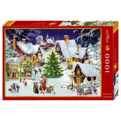 Coppenrath Puslespil*Puslespil - Jul I Landsbyen, 1000 Brikker