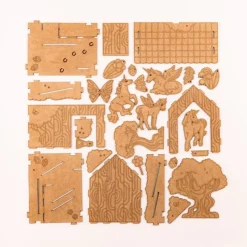 Crateit Blandet Legetøj*Mal Selv: Enhjorning - Magisk Skov