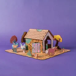 Crateit Blandet Legetøj*Mal Selv: Enhjorning - Magisk Skov