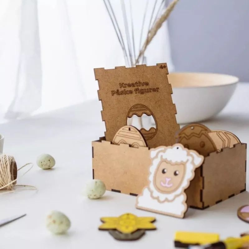 Crateit Tegn & Mal*Mal Selv: Paskekassen, 9 Figurer