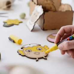 Crateit Tegn & Mal*Mal Selv: Paskekassen, 9 Figurer