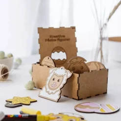 Crateit Tegn & Mal*Mal Selv: Paskekassen, 9 Figurer