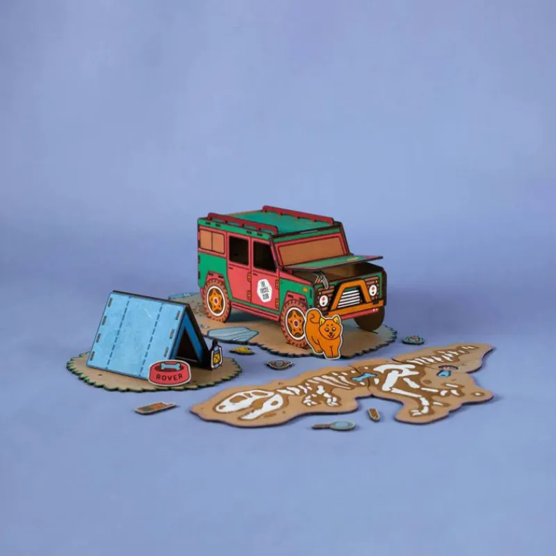 Crateit Blandet Legetøj*Mal Selv: Quest Rovers Expedition