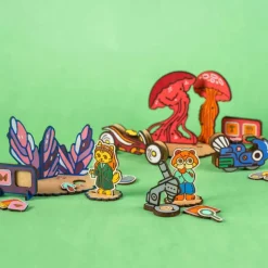 Crateit Blandet Legetøj*Mal Selv: Suntopia Eco Detectives