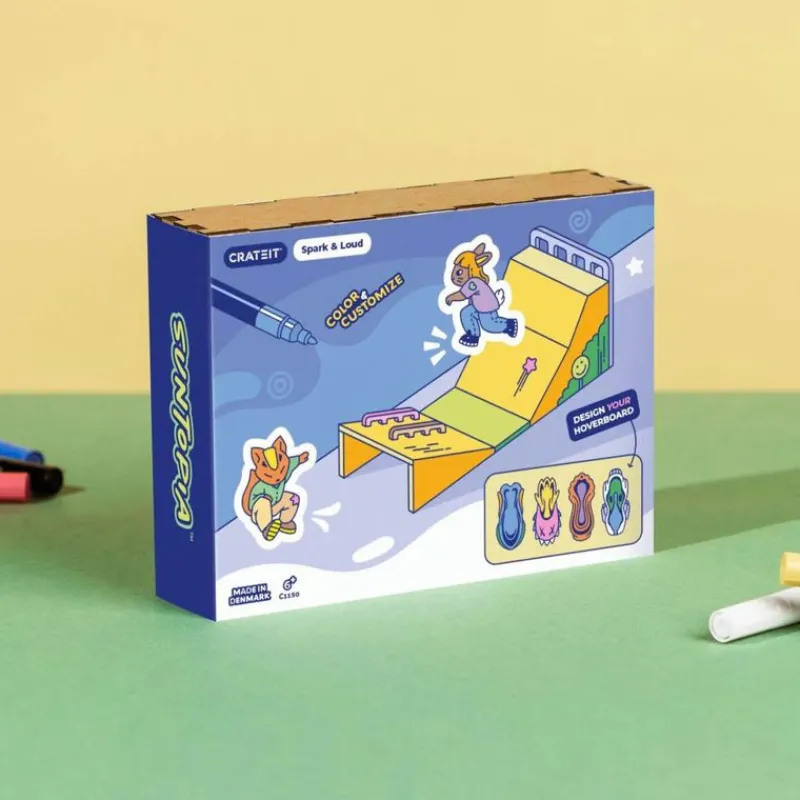 Crateit Blandet Legetøj*Mal Selv: Suntopia Spark & Loud