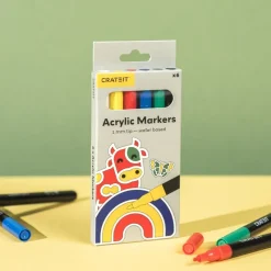 Crateit Tegn & Mal*Tuscher 1Mm - 6 Stk.