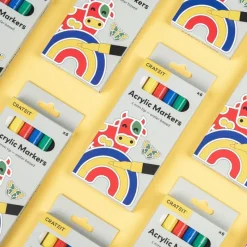 Crateit Tegn & Mal*Tuscher 1Mm - 6 Stk.