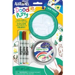 Crazy Aarons Modellervoks & Slim*Slim Doodle Putty, Bear