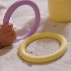 Dëna Blandet Legetøj*Dena Sansemotoriske Ringe - Pastelfarver