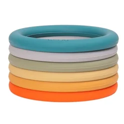 Dëna Blandet Legetøj*Dena Sansemotoriske Ringe - Naturfarver