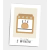 Dialægt Plakater & Wallstickers*Dialaegt A5 Kort Der Er Brod Ovnen