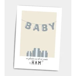 Dialægt Plakater & Wallstickers*Dialaegt A5 Kort Vi Glaeder Os Til At Mode Ham