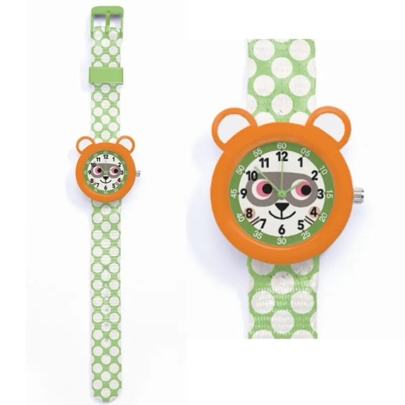 Djeco Ure*ArmBåndsur - Vaskebjorn