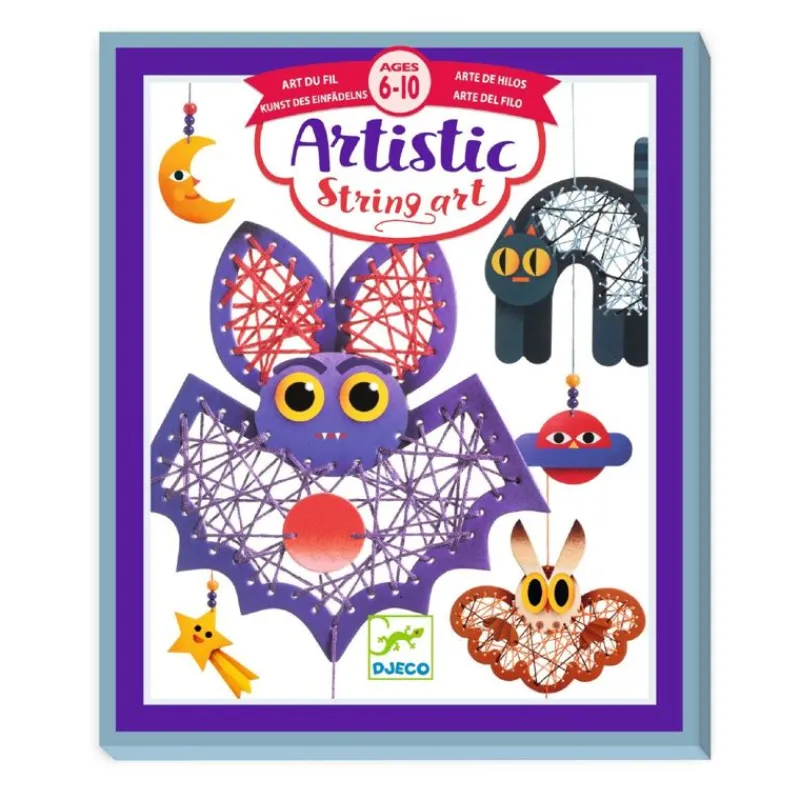 Djeco Øvrigt Krea*Artistic String Art, Natten