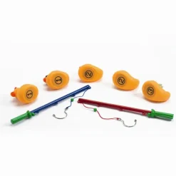 Djeco Badeleg*Badeaender Med Fiskestaenger, Gule