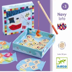 Djeco Spil*Billedlotteri Navy-Loto