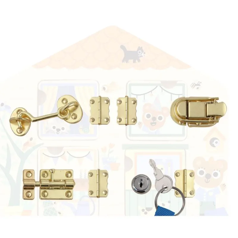 Djeco Blandet Legetøj*Cabanalock, Lasehus