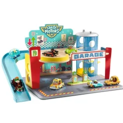 Djeco Biler & Transport*Crazy Motors, Garage