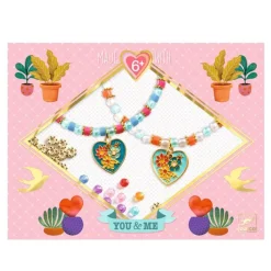 Djeco Diy Smykker*Dig & Mig Smykkeksaet, Hjerter