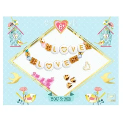 Djeco Diy Smykker*Dig & Mig Smykkesaet, Bogstaver