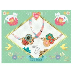 Djeco Diy Smykker*Dig & Mig Smykkesaet, Blomster