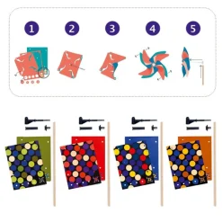 Djeco Øvrigt Krea*Diy Vindmolle Prikker