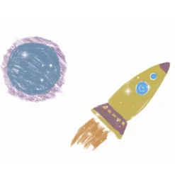 Djeco Tegn & Mal*Farveblyanter Metallic