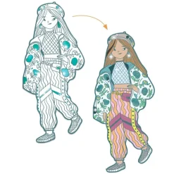 Djeco Tegn & Mal*Farvelaeg, Angele & Venner