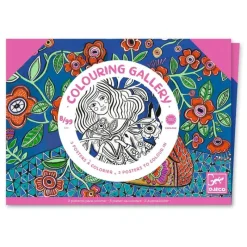 Djeco Tegn & Mal*Farvelaeg, Galleri Blomster