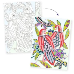 Djeco Tegn & Mal*Farvelaeg, Galleri Fugle