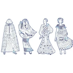 Djeco Tegn & Mal*Farvelaeg, Laura & Venner