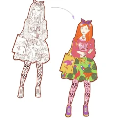 Djeco Tegn & Mal*Farvelaeg, Nina & Venner