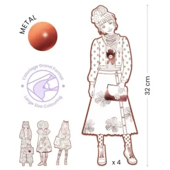 Djeco Tegn & Mal*Farvelaeg, Nina & Venner