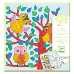 Djeco Øvrigt Krea*Farvelaeg, Skoven I Lange Baner
