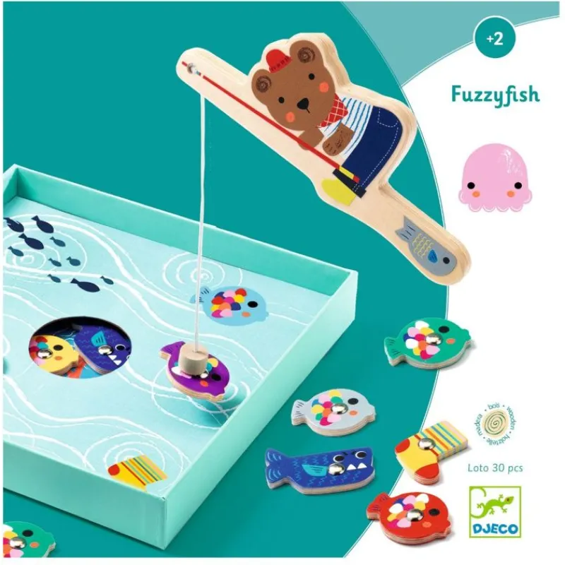 Djeco Spil*Fiskespil, Fuzzyfish