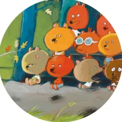 Djeco Puslespil*Galleripuslespil - Skovens Venner, 100 Brikker